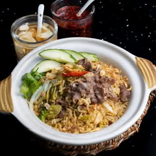 #15B-Sauerkraut Beef Fried Rice(Cơm Chiên Dưa Bò) / #15B - 腌菜牛肉炒饭
